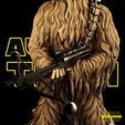 082121-Star-Wars-Chewbacca-Promo-08.jpg Chewbacca Sculpture - Star Wars 3D Models - Tested and Ready for 3D printing