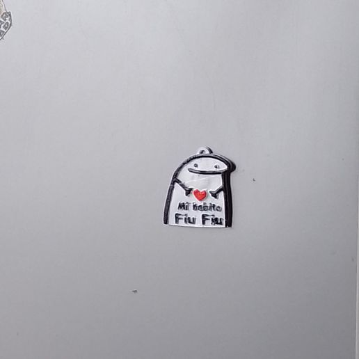 Fiu Fiu Baby Keyring 3D model