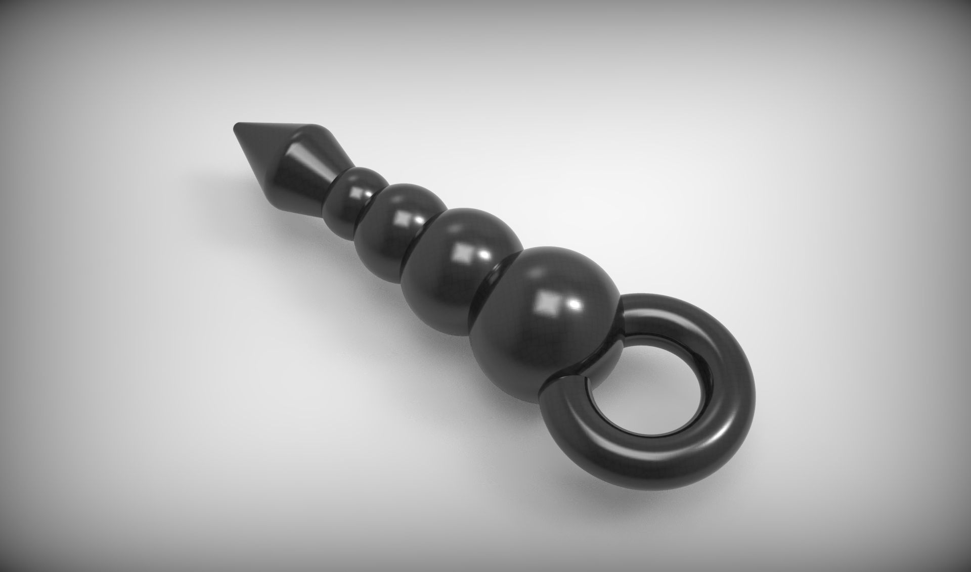 untitled.39.jpg Файл STL Anal opener - Vaginal Ball shaped dildo・Шаблон для 3D-печати для загрузки, Designs-a-lot