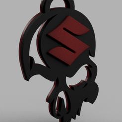 Screenshot_92.png Fichier 3MF Porte clef Suzuki skull・Modèle à télécharger et à imprimer en 3D