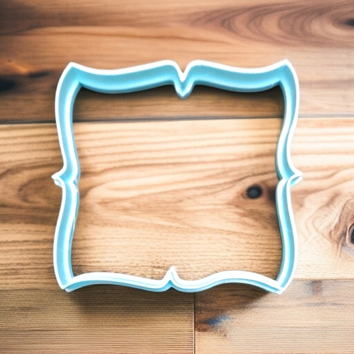 Marco Cortante Ceramica Galleta 18 - Frame with Ceramic Cutter Cookie 18 3D model