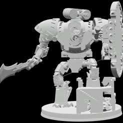 Pic-4.png STL file Chaos Knight・3D printable design to download, cjlarkin