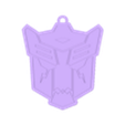 Dinobot logo.stl Transformers Dinobot logo keychain