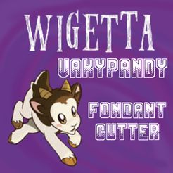 WIGETTA i N Ol CU Télécharger fichier STL gratuit Cadeau gratuit de l'ensemble Wigetta - Vakypandy - emporte-pièce pour biscuits et Fondat - • Plan pour impression 3D, Vizs