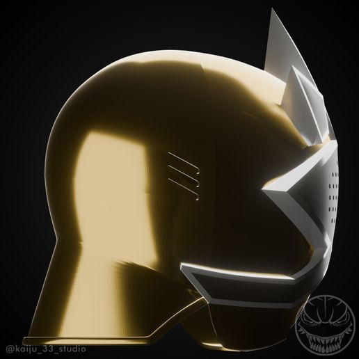 🗡️ GOLD SAMURAI RANGER SHOGUN MODE HELMET - POWER RANGERS SAMURAI・ STL ...