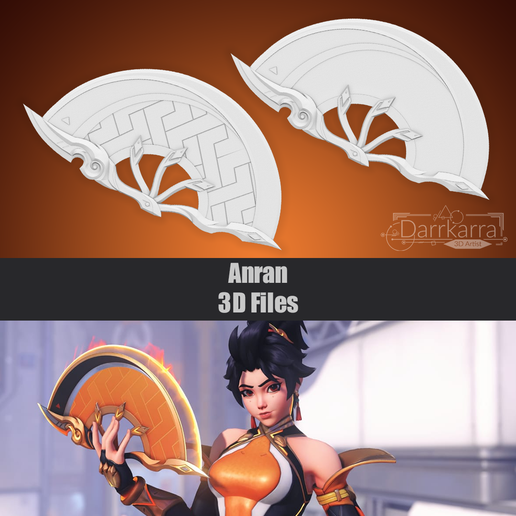 Anran Weapon Overwatch 3D Cosplay Files