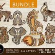 Laser-Cut-Files-Graphics-11085985-1-1-580x387.jpg Multilayer animals - Vectors for laser cutting