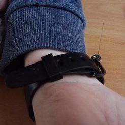 P1040910.JPG STL file After-sales service Passant for watch strap・3D printing design to download