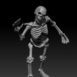 SKELETON-MODEL-3.jpg STL file Fantasy (Undead) Human Skeleton for 3D Printing・3D printer model to download