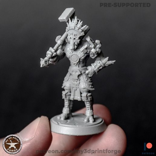 Tribe Troll Paladin 3D model