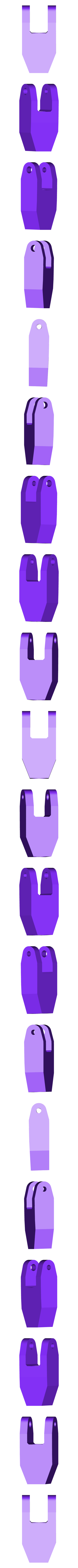 MRH-SWP-Link202.stl Main-Rotor-Head, for Helicopter, Fully Articulated Type