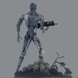 S-84.jpg Terminator T-800 Endoskeleton Salvation Diorama T2 Improved Version
