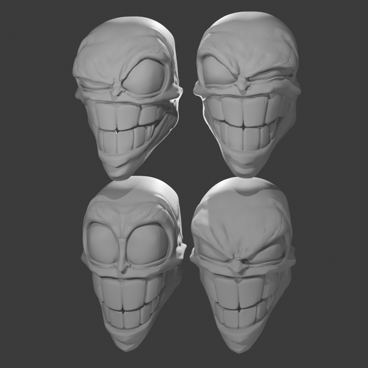 1/12 THE MASK comic  heads