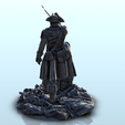 5.png Pirate with sword on treasure chest (2) - Pirate Jungle Island Beach Piracy Caribbean Medieval