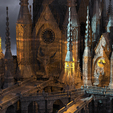 gothic-dark-city-series.1372.png Dark Gothic Cathedral Dragon Architecture 4 Kit bash