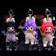 DSCF0218.jpg Labubu Accessories Toys - Rumi Set Cosplay (Hair - Weapon - lightstick) KPop Demon Hunters