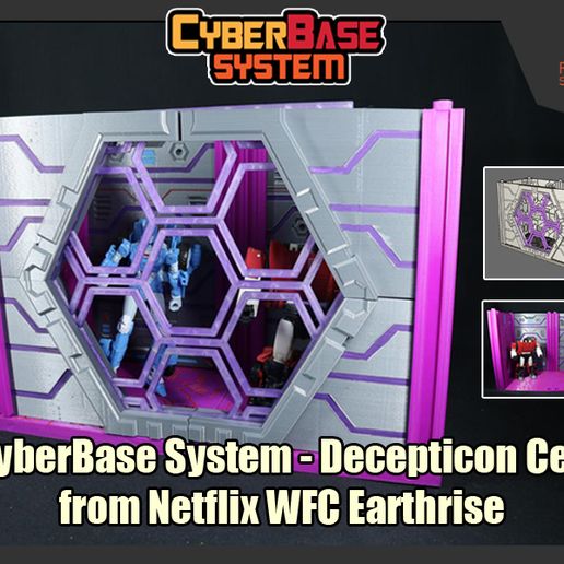 🤖 CyberBase System - Decepticon Cell from Transformers Netflix WFC ...