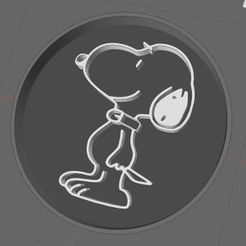 hd1.jpg STL file Snoopy cookie cutter・3D printing idea to download