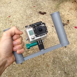 09.14.2014_10.47.00.jpg STL file GoPro Stabilizer Hand・3D printable design to download
