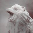 5.jpg STL file Long Haired Bear Sculpture・3D printable model to download