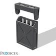 Dice-Pro-Keeper-Render-10.jpg Dice Pro Keeper 20x16mm compact dice storage box by PRODICER