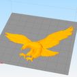 eagle.jpg Eagle 3D wall decoration