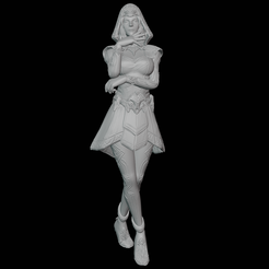 MorganLeFay.png Fichier STL Morgan le Fay Marvel Figure・Plan imprimable en 3D à télécharger