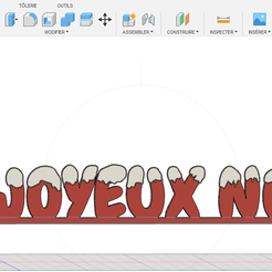 Joyeux-noel-2.png Download GCODE file Christmas decoration • 3D printing design, technomidiazot2