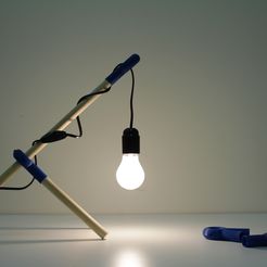 IMG_4756.jpg STL-Datei Klipsi Lamp・3D-druckbare Vorlage zum herunterladen