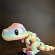 Articulated-T-rex.jpg Cute Flexi Tiny T-rex print in place no support