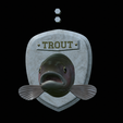 Rainbow-trout-solo-model-open-mouth-1-3.png fish head trophy rainbow trout / Oncorhynchus mykiss open mouth statue detailed texture for 3d printing