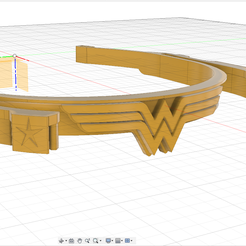Capture d’écran 2020-04-15 à 19.49.46.png Archivo STL Wonder Face Shield - Visera Wonder・Diseño imprimible en 3D para descargar, PlaSteel-Forge