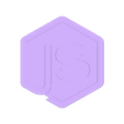 JS v1.stl 3D JavaScript Logo Sign