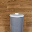 pipe_cap.jpg Smart Food Dispenser for Dogs, Cats, Birds and other pets, with integrated Weight Scale and WiFi for full smart home automation