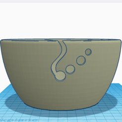 3D file Yarn Bowl Present 🧶・Model to download and 3D print・Cults