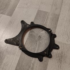 IMG_20230602_222553-1.jpg STL file 4" speaker adapter for bmw e36 316i・3D print model to download