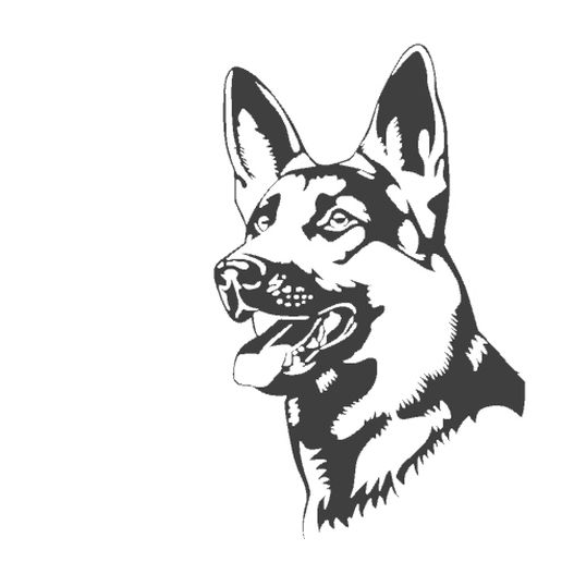 OBJ file german shepherd・3D printer design to download・Cults