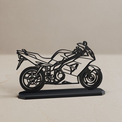 TRIUMPH SPRINT ST 1050 MODELL STAND DECOR