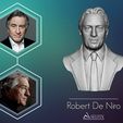 Robert De Niro A\SELFIX Robert De Niro bust sculpture 3D print model