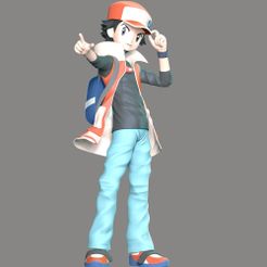 1_1.jpg 3D-Datei Rote Pokémon・3D-druckbares Modell zum herunterladen