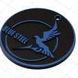39C.png keyring/ key ring Arpeggio of Blue Steel emblem