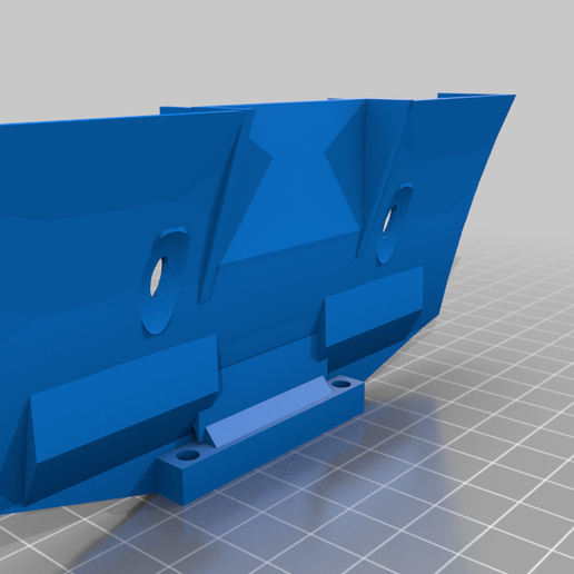 🐱 Red cat lightning rear diffuser・Free 3D File for ・Cults