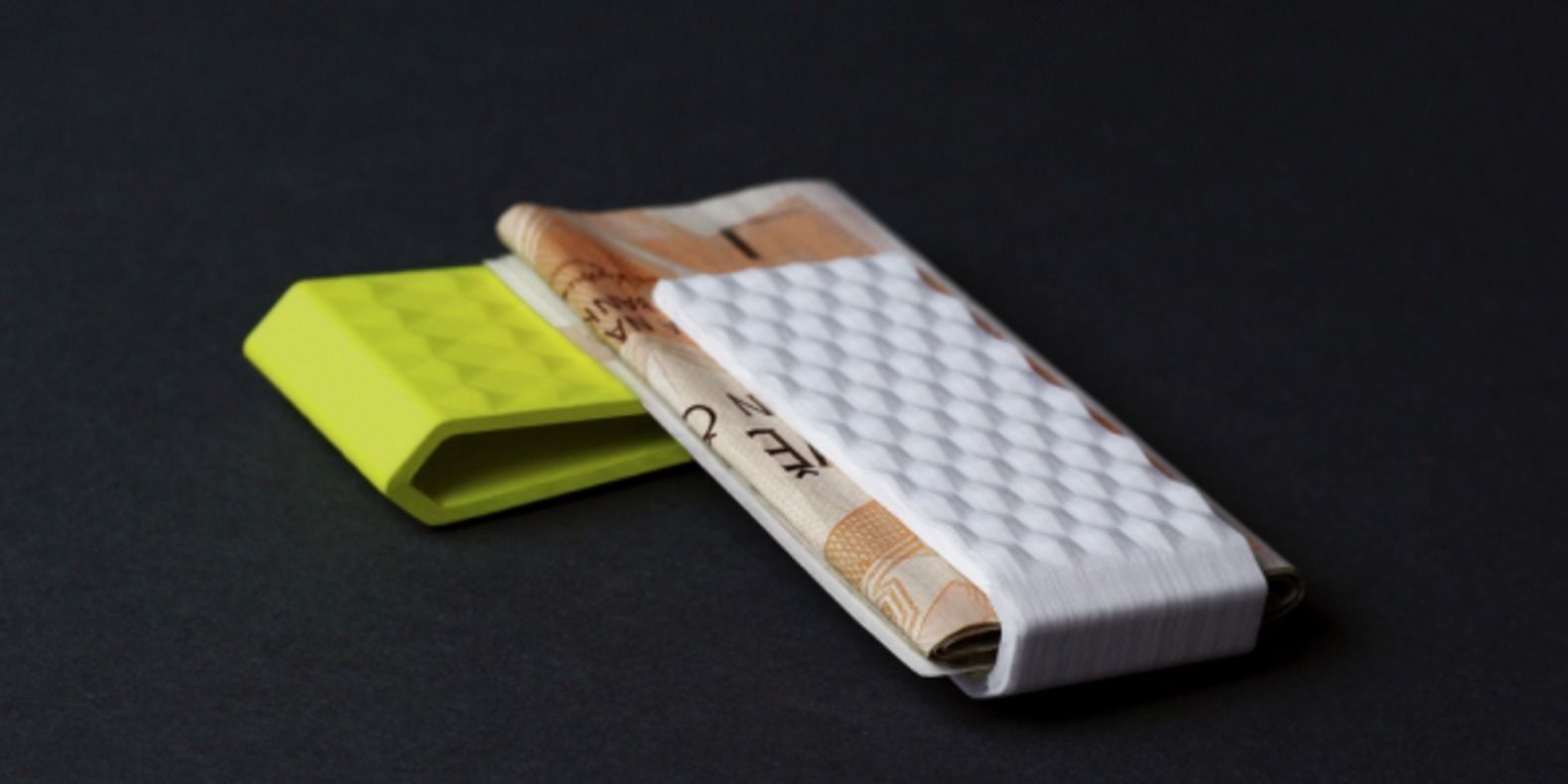 3D printed card holder and money clip・Cults