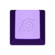 konoha vilage v2.stl Naruto konoha keycap