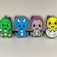 Image-1.jpg collection of dinosaur keychains