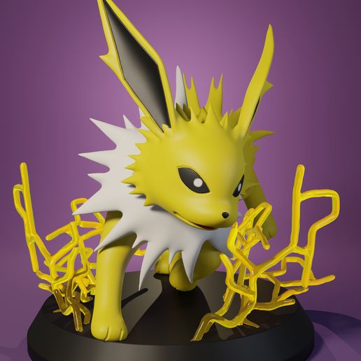 Pokemon jolteon 3D model