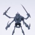 dnd-4-armed-skeleton-3d-print.jpg Esqueleto de cuatro brazos monstruo criatura de fantasía