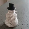20201122_132553.jpg Snowman ornament ( voronoi style)