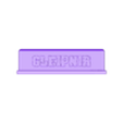 Gleipnir_Base_log1.stl Nana Mifune & Shuichi Kagaya- Gleipnir (グレイプニル, Gureipuniru)- 格莱普尼尔- FANART FIGURINE