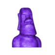 Moai-Relief-Mono.stl Triple Trippy Moai